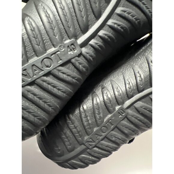 Naot Black Leather Mary Janes Size 9 - Picture 8 of 9